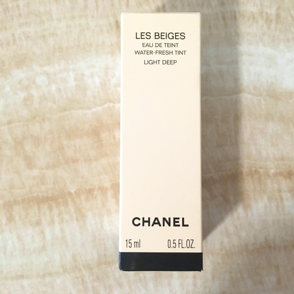 Chanel Les Beiges water fresh tint NIB never opened in Light Deep